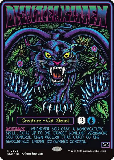 Displacer Kitten card art