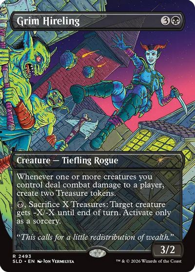 Grim Hireling card art