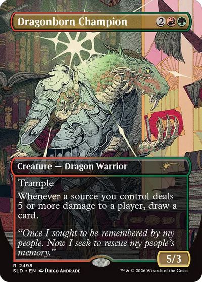 Dragonborn Champion card art