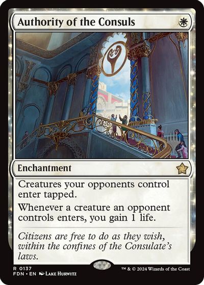 Authority of the Consuls card art