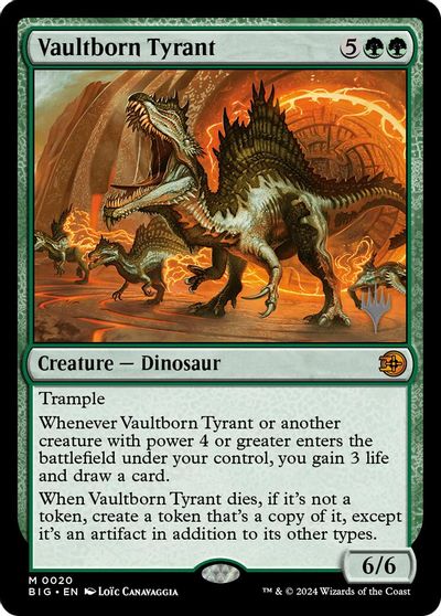 Vaultborn Tyrant card art