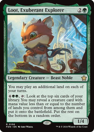 Loot, Exuberant Explorer card art