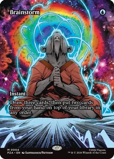 Brainstorm (Borderless) card art