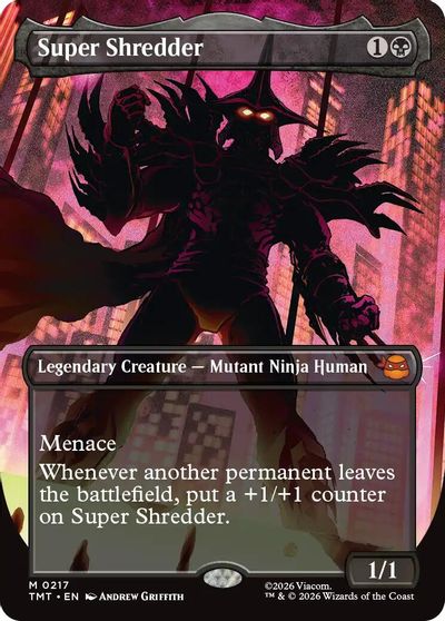 Super Shredder (Borderless) card art