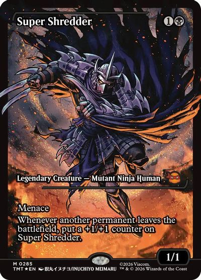Super Shredder (Showcase) card art