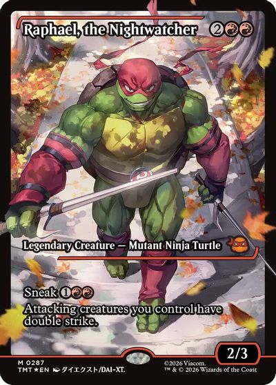 Raphael, the Nightwatcher (Showcase) card art