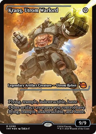 Krang, Utrom Warlord (Showcase) card art