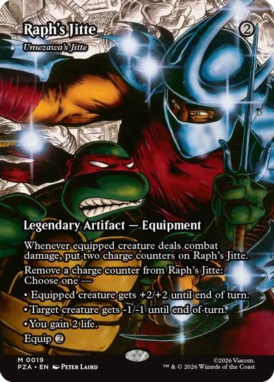 Raph's Jitte - Umezawa's Jitte (Borderless) card art