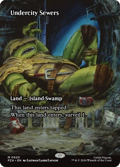 Undercity Sewers (Borderless) card art