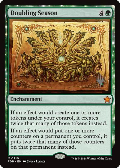 Doubling Season card art