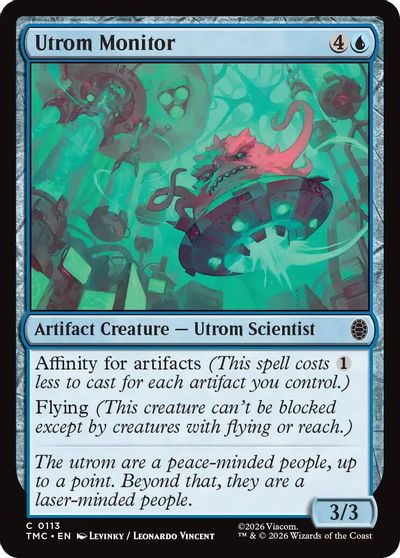 Utrom Monitor card art
