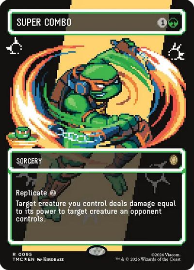 Super Combo (Borderless) (Surge Foil) card art