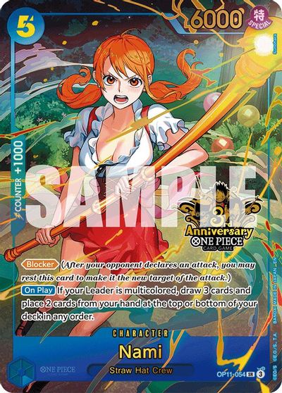 Nami (Japanese Version 3rd Anniversary Set) card art