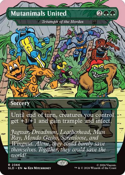 Mutanimals United - Triumph of the Hordes card art