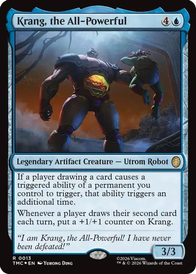 Krang, the All-Powerful (Surge Foil) card art