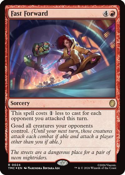 Fast Forward (Surge Foil) card art