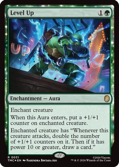 Level Up (Surge Foil) card art