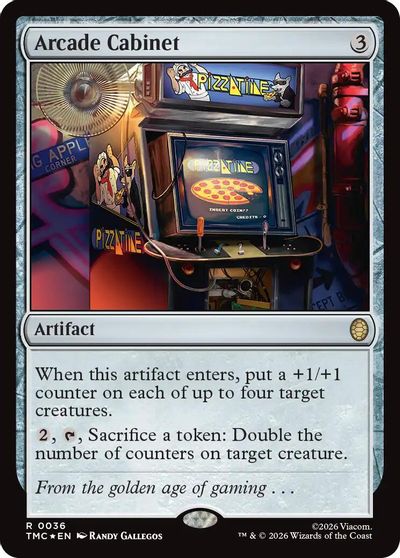 Arcade Cabinet (Surge Foil) card art