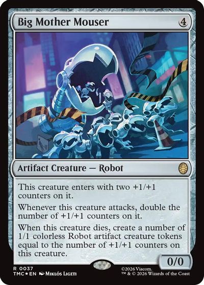 Big Mother Mouser (Surge Foil) card art