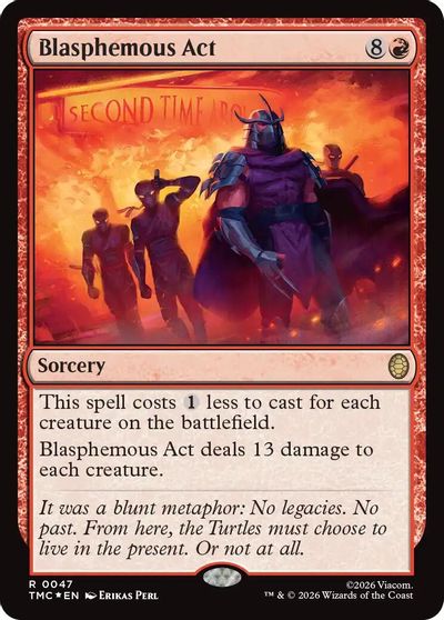 Blasphemous Act (Surge Foil) card art