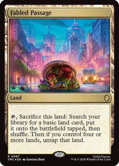 Fabled Passage (Surge Foil) card art