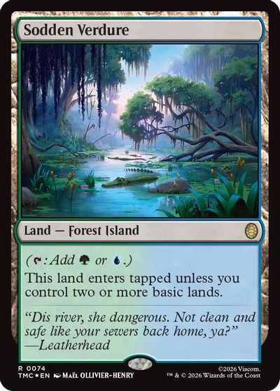 Sodden Verdure (Surge Foil) card art