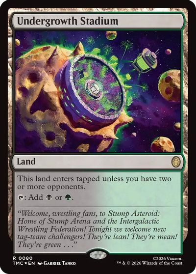 Undergrowth Stadium (Surge Foil) card art