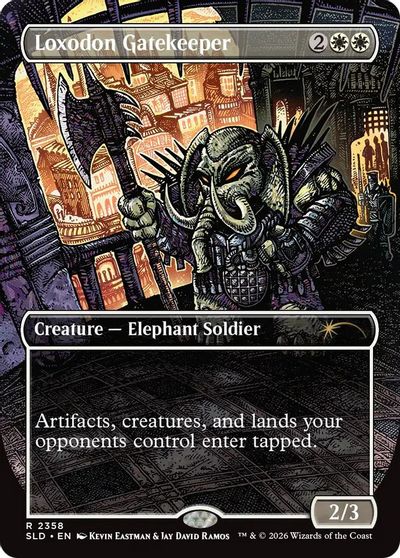 Loxodon Gatekeeper (2358) card art
