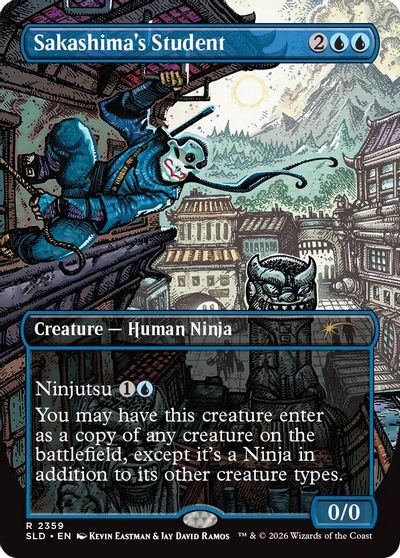 Sakashima's Student (2359) card art