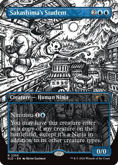 Sakashima's Student (2355) card art