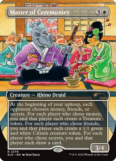 Master of Ceremonies card art