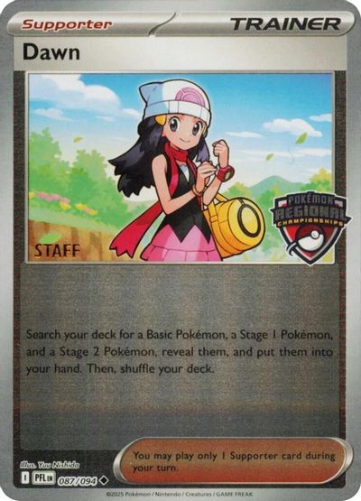 Dawn (Regional Championship) [Staff] card art