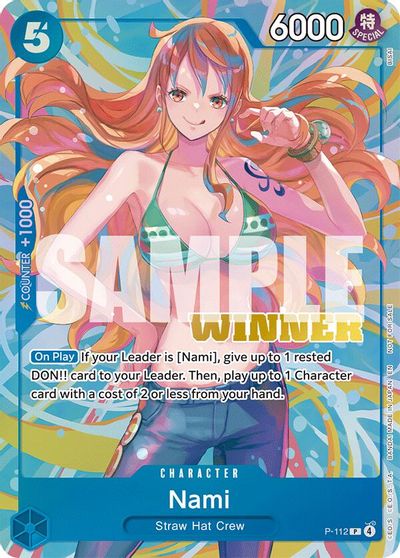 Nami (Heroines Battle Winner Pack) card art