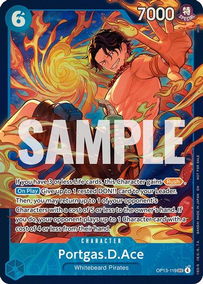 Portgas.D.Ace (119) (Treasure Cup 2026) (Store) card art