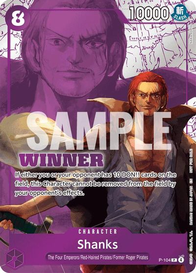 Shanks (Winner Pack 2026 Vol. 2) card art