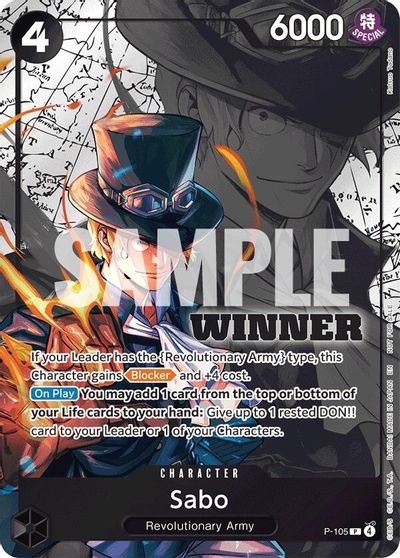 Sabo (Winner Pack 2026 Vol. 2) card art