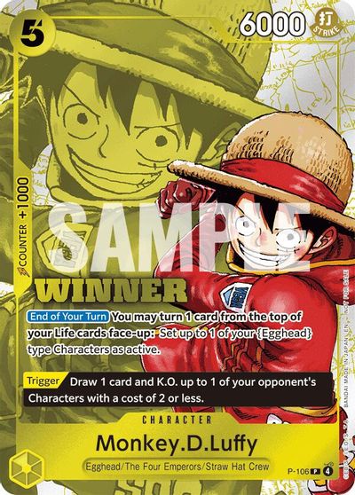 Monkey.D.Luffy (Winner Pack 2026 Vol. 2) card art