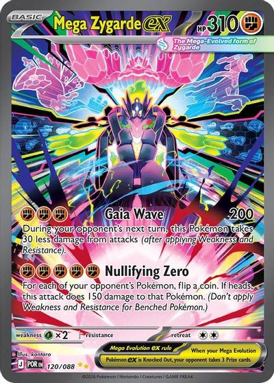 Mega Zygarde ex - 120/088 card art