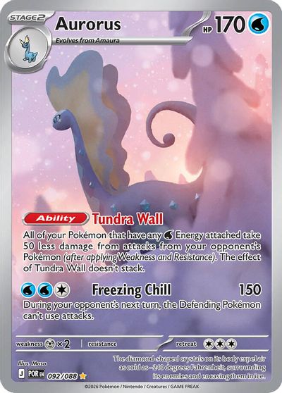 Aurorus - 092/088 card art
