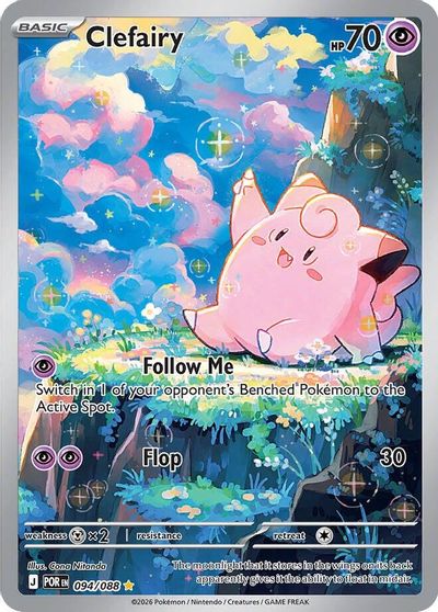 Clefairy - 094/088 card art