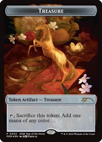 Treasure Token (Year of the Horse 2026) card art