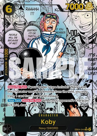 Koby (EB04-044) (Manga) card art