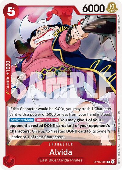 Alvida card art