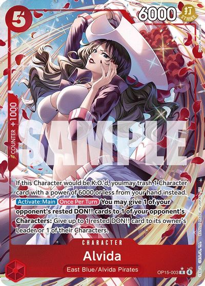 Alvida (Alternate Art) card art