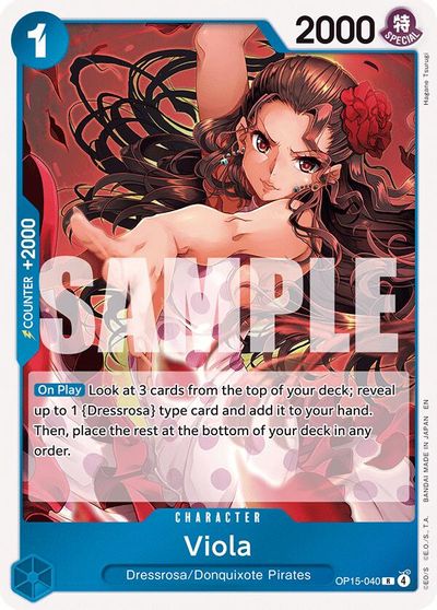 Viola card art