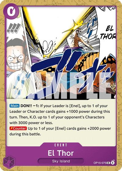 El Thor card art
