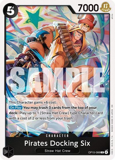 Pirates Docking Six card art