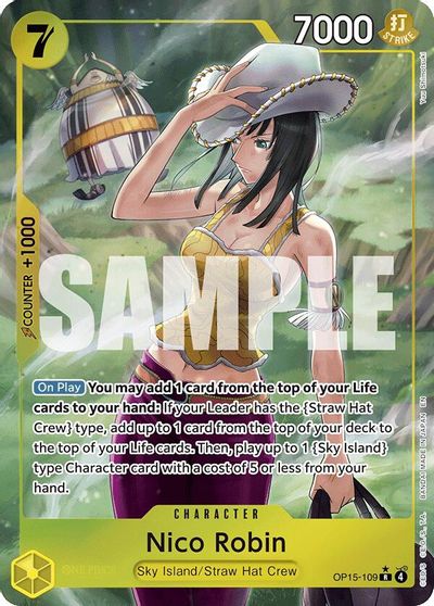 Nico Robin (OP15-109) (Alternate Art) card art