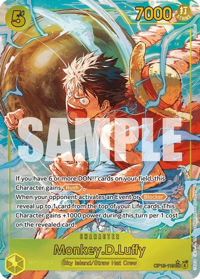 Monkey.D.Luffy (OP15-119) (Alternate Art) card art