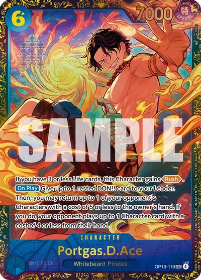 Portgas.D.Ace (119) (Treasure Cup 2026) card art